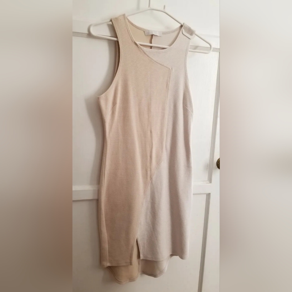 Kain Label Women Ivory & Cream Stretching Casual Dress size Small